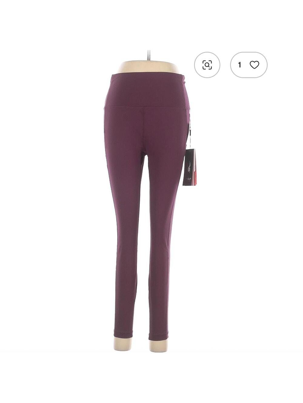 Spyder Purple Active Pants Size M